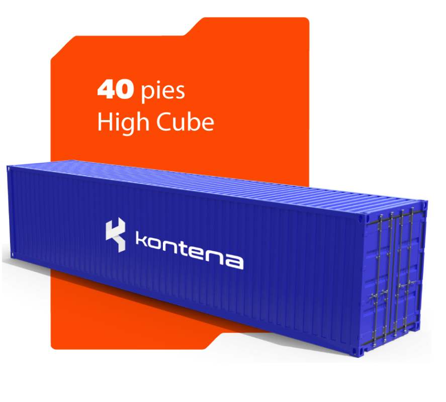 Contenedor de 40 Pies High Cube