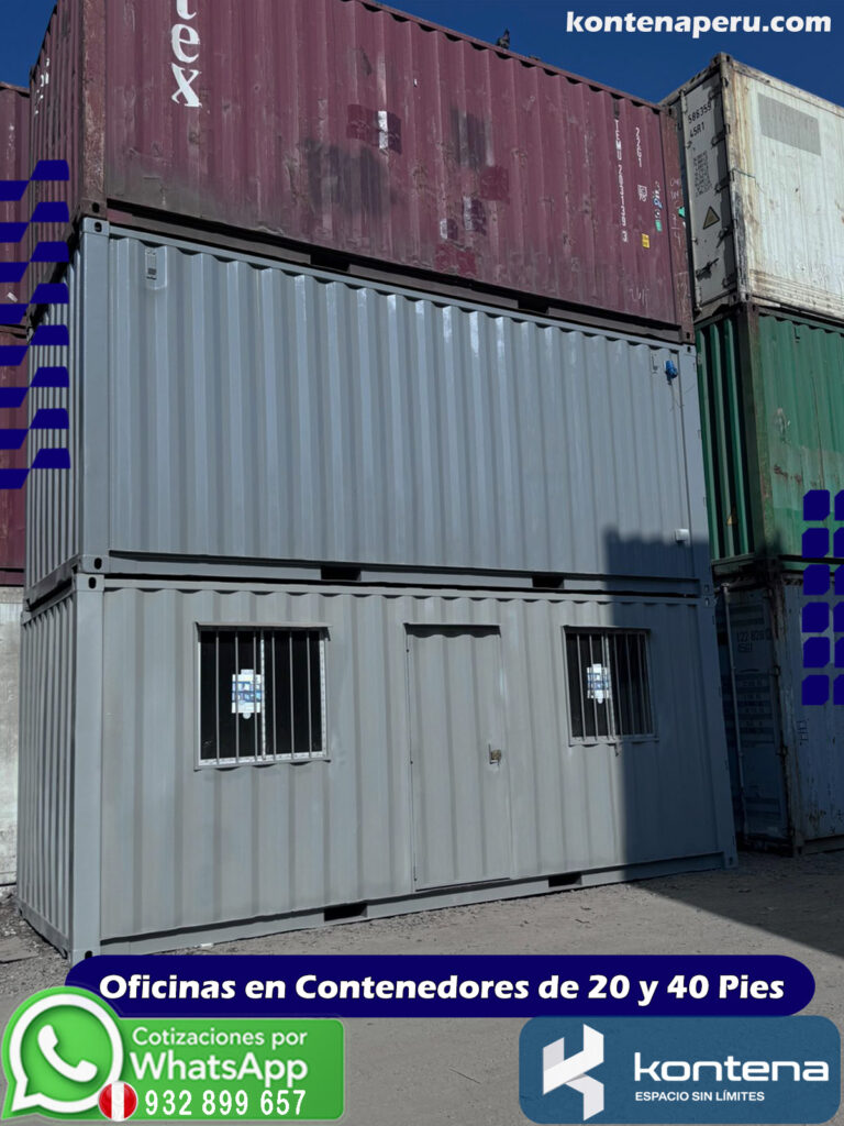 Oficinas en Contenedores de 20 Pies