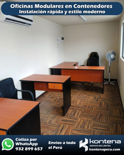 Oficina Modular en Contenedor de 40 Pies