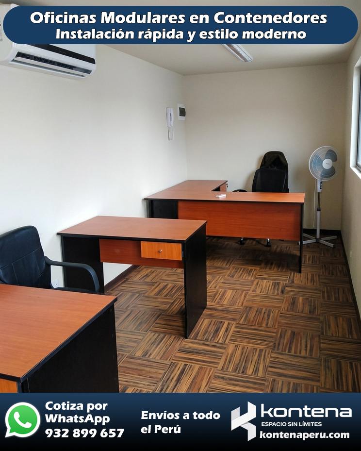 Oficina Modular en Contenedor de 40 Pies