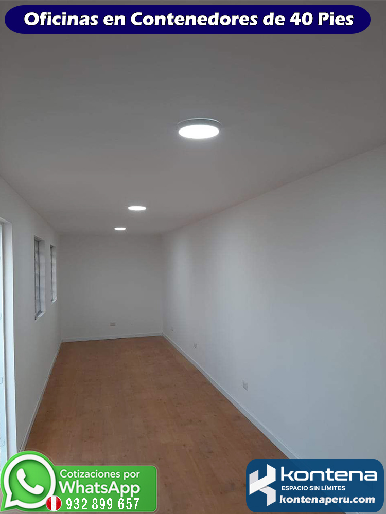 Oficinas en Containers de 40 Pies