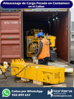 Almacenaje de Carga Pesada en Containers en el Callao