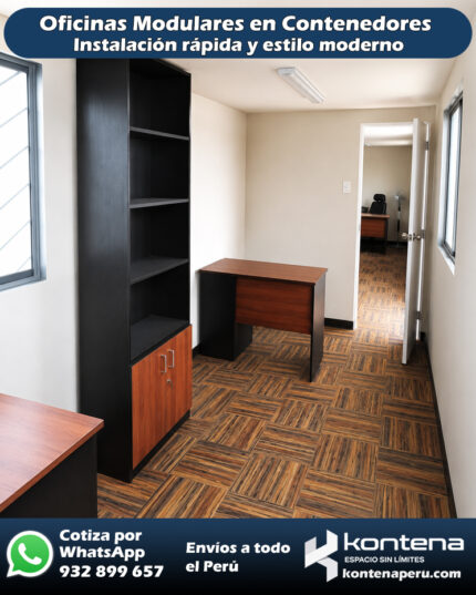 Oficinas Modulares en Contenedores de 40 Pies
