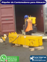 Almacén de carga en contenedores