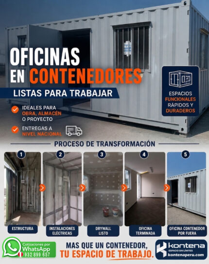 Oficina en Contenedor de 20 Pies Flyer