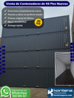 Venta de Containers de 40 Pies Nuevos