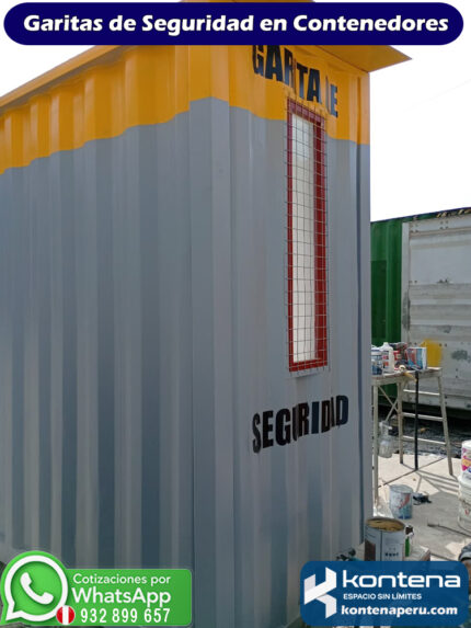 Garitas de Seguridad en Contenedores