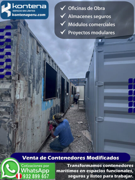 Venta de Contenedores Modificados